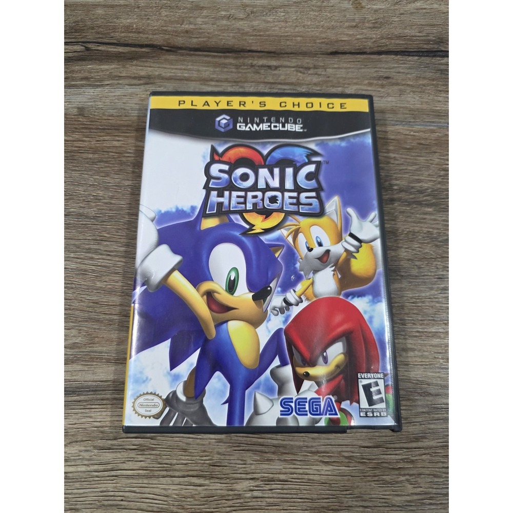 Sonic Heroes - Nintendo Cube 2003 SEGA (NO Manual)